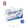 Sumifun 50/100 Pcs Alcohol Swab Disposable Home Disinfectant Skin Cleaning Wound Deal Travel Essential Swab