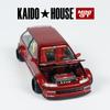 Kaido House MINIGT Honda Civic EF Kaido Works V2 KHMG сплав Модель автомобиля 156