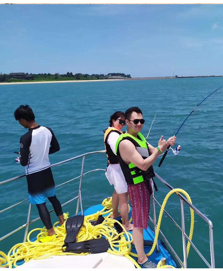 Спасательный жилет для взрослых с высокой плавучестью и утолщенным рыболовным жилетом для плавания, подводного плавания, катания на лодках и спасения на воде