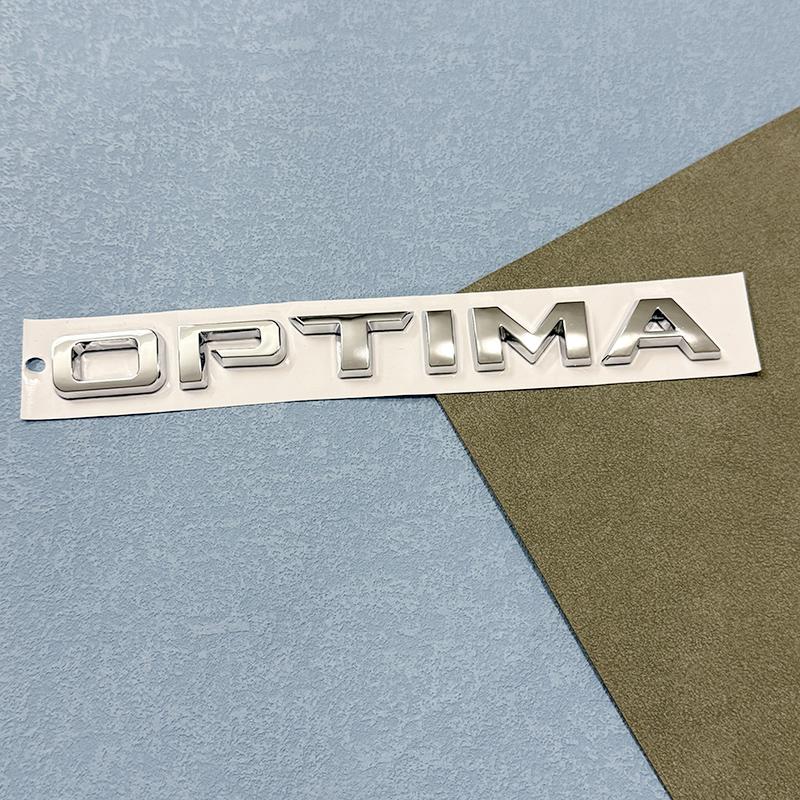 For Optima K5 GT Line Logo Emblem Car Rear Trunk Sticker Body Sign Badge Letter Decoration Styling Accessories