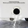 Boat Scupper Drain Valve Efficient Drain Check Valve For Boat Thickened Scupper Valves White Drain Check Valve For Boats Yachts