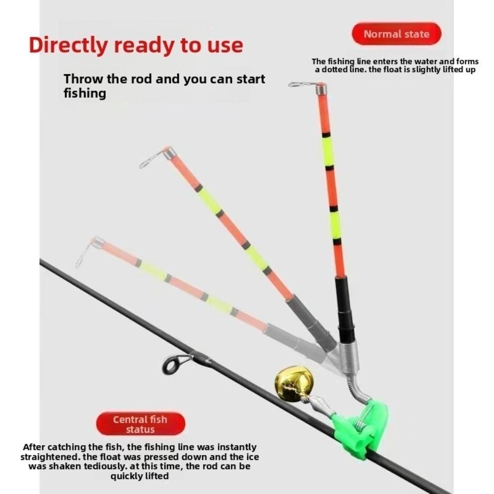 Bite Alarm Fishing Luminous Stick Removable Fishing Bite Alarm Indicator Fishing