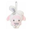 Sanrio Зимняя серия Снежный кролик Кукла Китти плюшевый кулон маленький размер Хай Мелоди