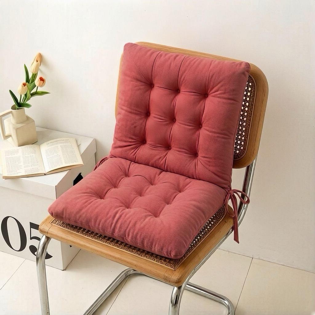 Ultra-Soft Lumbar and Seat Cushion for Office, Restaurant, Dorm, or Integrated Chairs