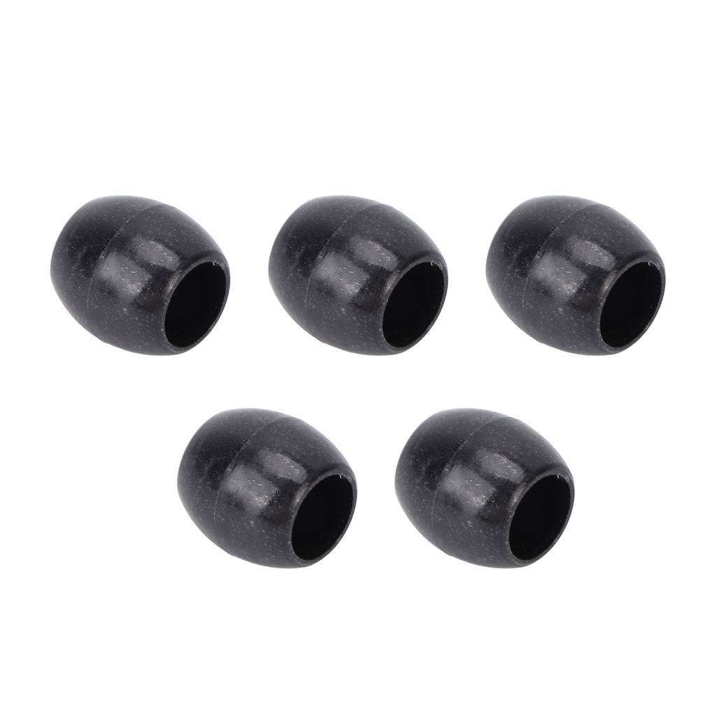 100pcs Hair Jewelry Dreadlocks Black Hair Braiding Beads DIY Hair Beard Decoration Accessories