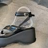 Platform Platform Sandals Women Casual Strap Sandals Summer New Retro Flip-flops