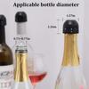 Leakproof Champagne Stoppers Champagne Cork Sealer Cap Bottle Stopper Leak-proof Fresh Keeper for Wine Plug Bar Tools