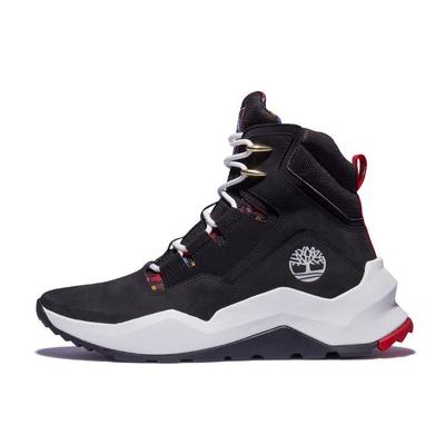 Модные удобные рабочие ботинки Madbury Series длиной до середины голени женские черные A2PUW001