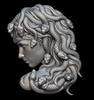 Large Realistic Medusa Bust Silicone Mold Snake Head Woman Candles Mould Greek Sculpture Body Face Terror Figure Snake Head Mold