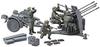 Tamiya Military Miniature Series 54 German Army 20mm Quadruple Gun Type 38 Plastic Model 32554 1/48 No. Anti-Aircraft