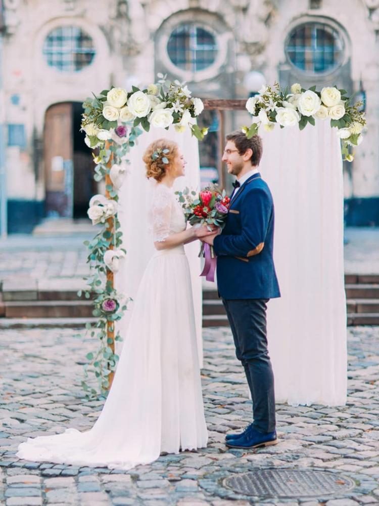 Свадебные цветы Знак приветствия Цветы Поддельные розы Комбинированные шелковые пионы для свадебных украшений Свадебный душ Центральные украшения