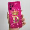 Чехол Для Samsung Galaxy Note 20 Ultra Роскошная Корона Буква Жидкий Силикон Задняя Крышка Мягкий Funda Для Samsung Note20 20Ultra Coque