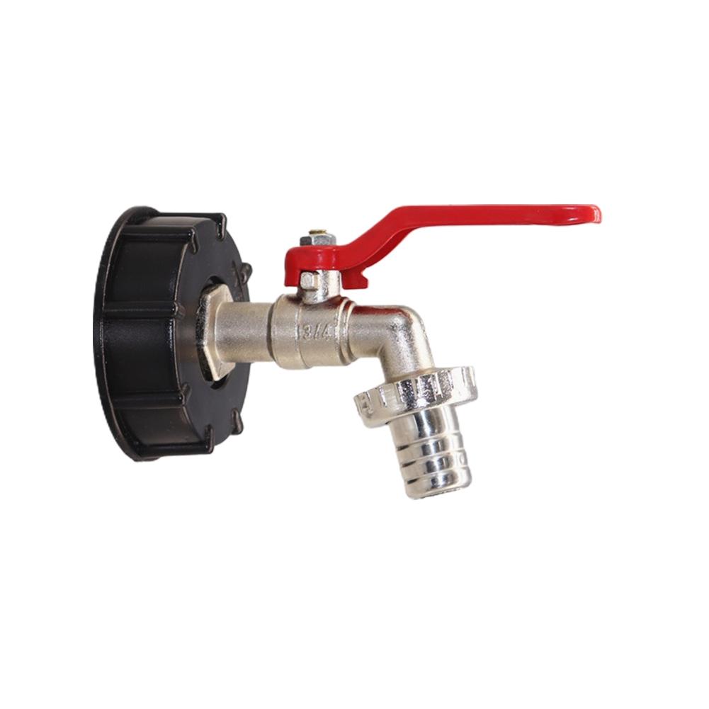 Reliable Rainwater Solution with IBC Adapter and 34 Outlet Tap for IBC Tank