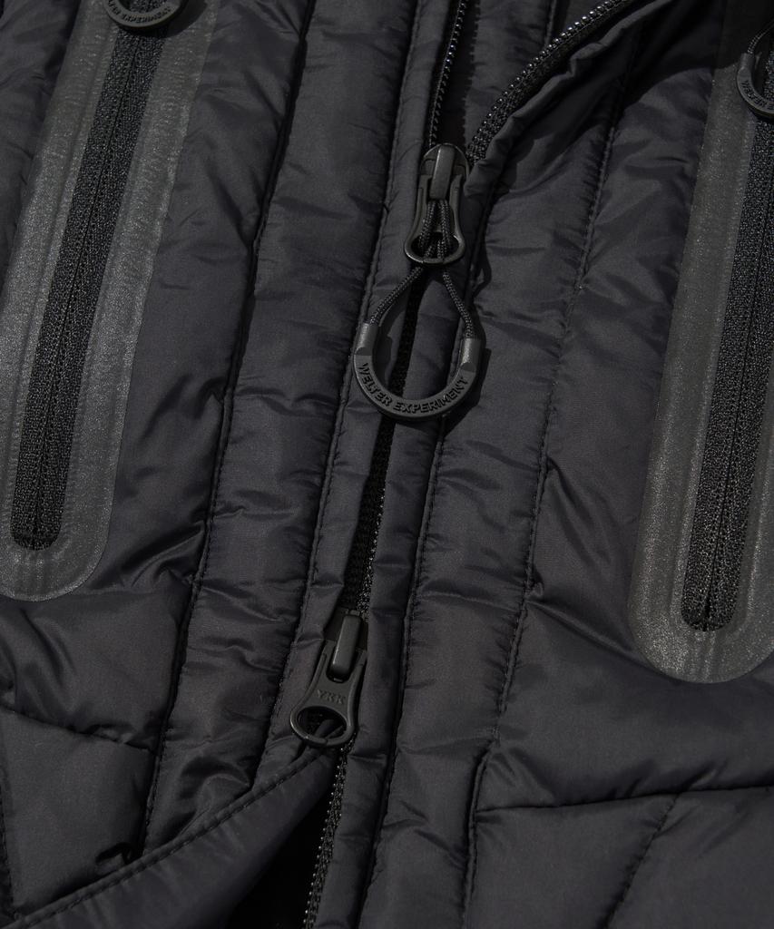 Жилет Welter Experiment Shield Down Hood Vest_Черный_Wol047