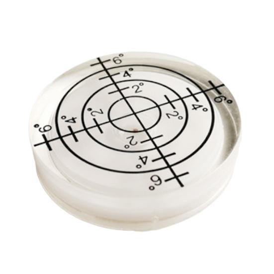 Портативный мини-духовой уровень 32x7 мм, круглый пузырьковый инструмент для выравнивания дизайна «яблочко»