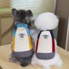 Толстое Теплое Зимнее Пальто для Собак Маленьких Пород Бишон Фризе Той-пудель Дизайн на Две Лапы Хлопок Одежда для Животных