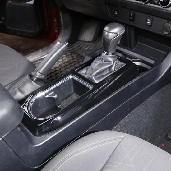 For Toyota Tacoma Black Interior Gear Box Panel Cover Trim 2016-20