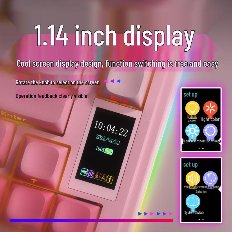 Беспроводная механическая клавиатура AULA S75 Pro