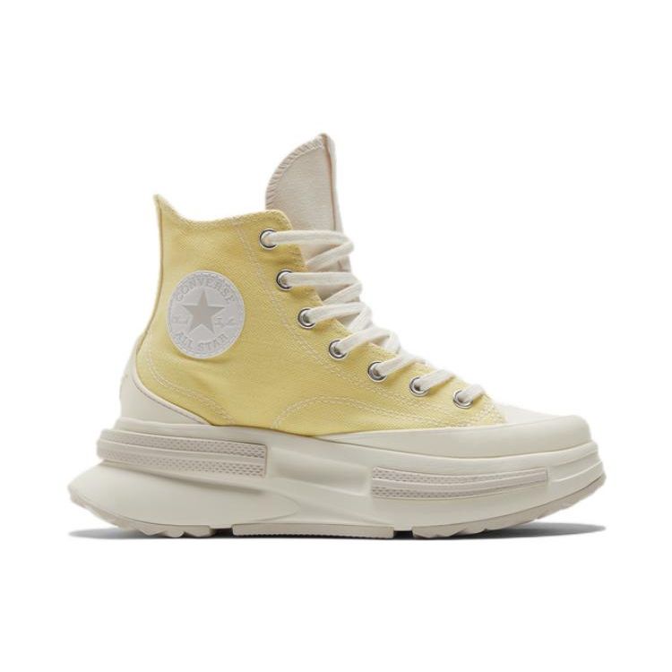 Converse Run Star Legacy CX High Soft Sunshine Unisex Sneakers Yellow Black Egret A00872C