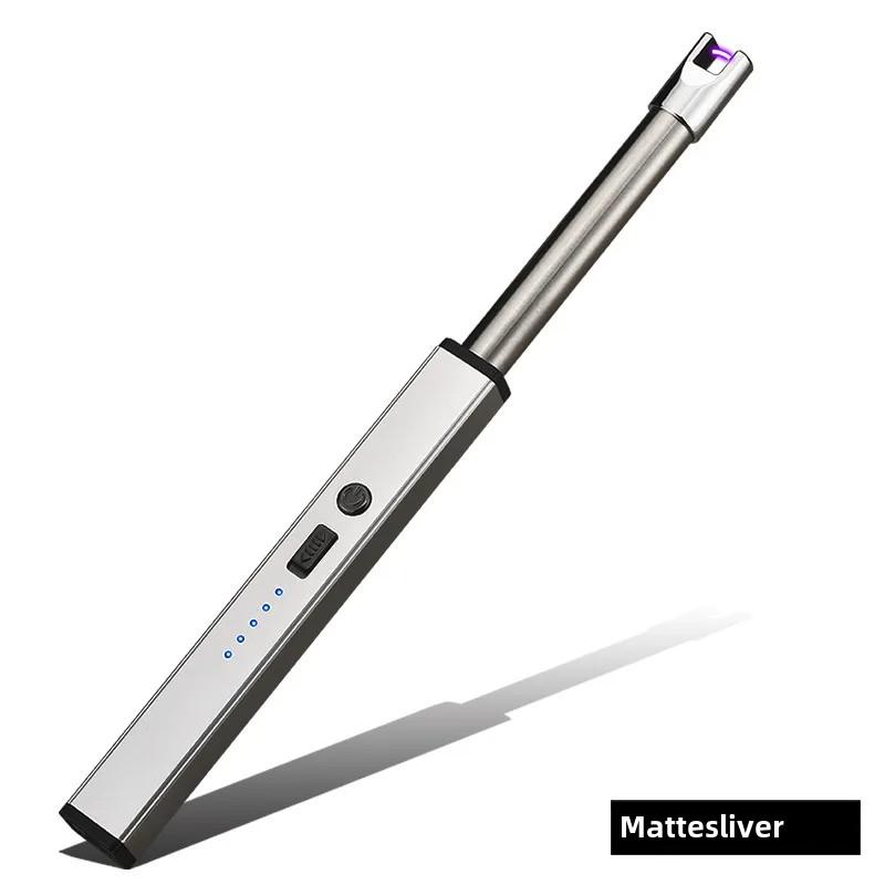 Arc Electric Pulse Lighter Kitchen Gas Stove Fierce Stove Natural Gas Candle Rechargeable Ignition Gun Plasma Smoking Accessorie