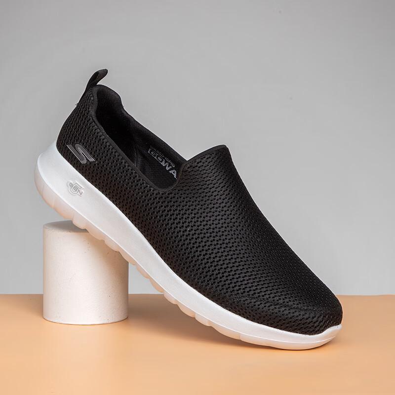 Skechers Мужские сетчатые слипоны для повседневной ходьбы