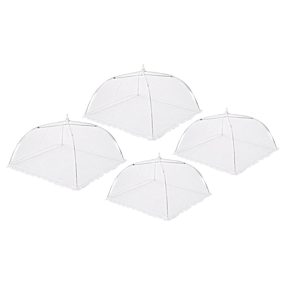 Складная бытовая сетчатая крышка для еды, дышащий многоцелевой зонтик для еды, легкие кухонные гаджеты для дома и улицы