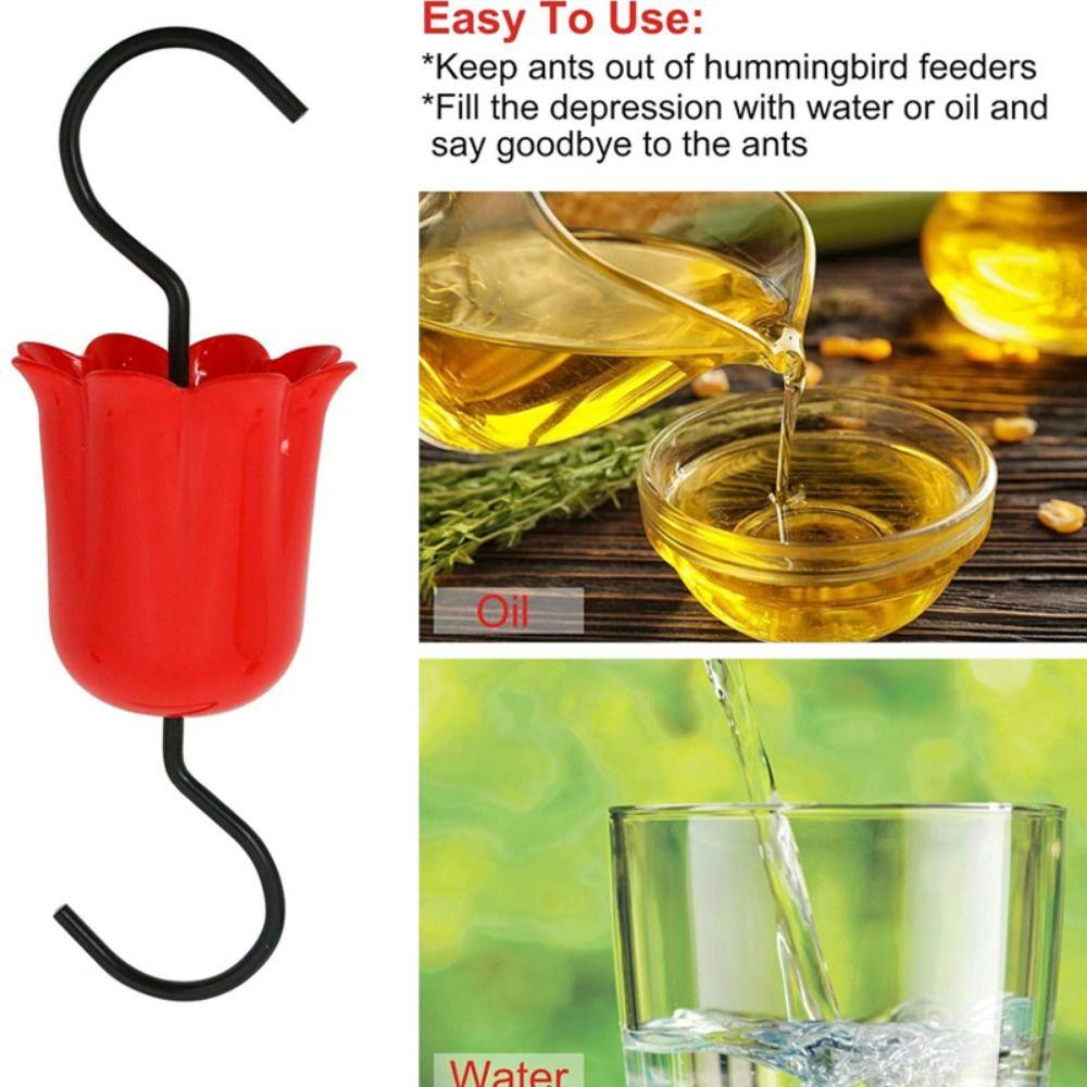 1/3Pcs Multifunctional Anti-Ant Hook Easy To Clean Ant Guard Trough Set Hummingbird Feeders