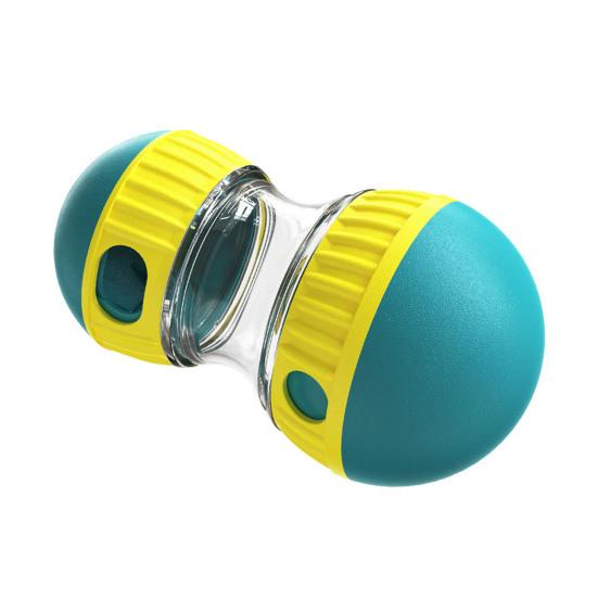 Интерактивная игрушка-головоломка с раздачей лакомств, катящийся мяч, головоломка для собак, игрушка-кормушка для собак малых, средних и больших пород, тренировка интеллекта