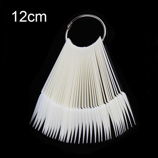 40 шт., веерообразная форма для дизайна ногтей, цветная карта, образец практики, отображение ложных советов