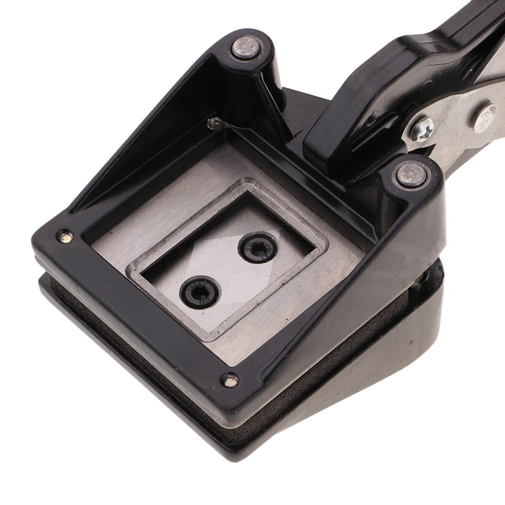 22x32mm ID Photo Punch Keyring Picture Die Cutter Handheld Photography Plier Cutting Tool