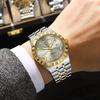 POEDAGAR Business Male Watch Luminous Waterproof Stainless Steel Men Wristwatch Week Date Quartz Fashion Men's Watches