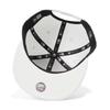 New Era MLB Flat Visor Cap Hat, NY White/Gold, Size M/L, 950 NEYYAN WHT MT GLD 25J