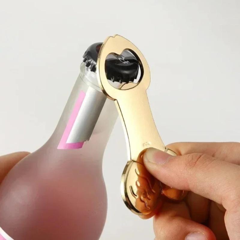 1 шт. Креативный металлический открыватель для пивных бутылок для девичника, практичные подарки для вечеринки, новинка, барные принадлежности, сувенир