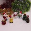Garden Decor Xmas Tree Desktop Ornament Micro Landscape Christmas Miniatures Figurines Doll House