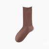 Women's Summer Thin Cotton New Month Son Boneless Pile Socks