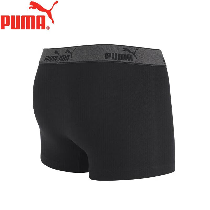 Puma Мужские базовые дышащие боксеры-брифы из 95% хлопка, 3 штуки