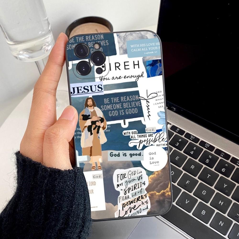 Faith Christian Religious Jesus Phone Case For IPhone 18 15 14 11 12 13 Mini Pro XS Max Cover 6 7 8 Plus X XR SE 2020 Funda Shell