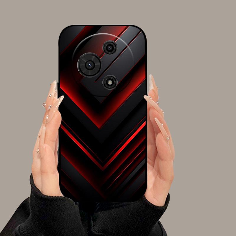 For TCL 605 T517D Case Cute Cartoon Painted Soft Silicone Cover for TCL 60 SE TCL605 60SE Luxury Shockproof Bumper Fundas Cases