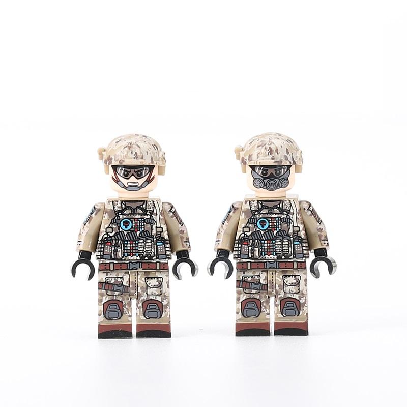 Us Special Forces Seals Soldiers SWAT Guns Weapon Building Blocks Kit Bricks Sets Classic Arms Model Kids Toys