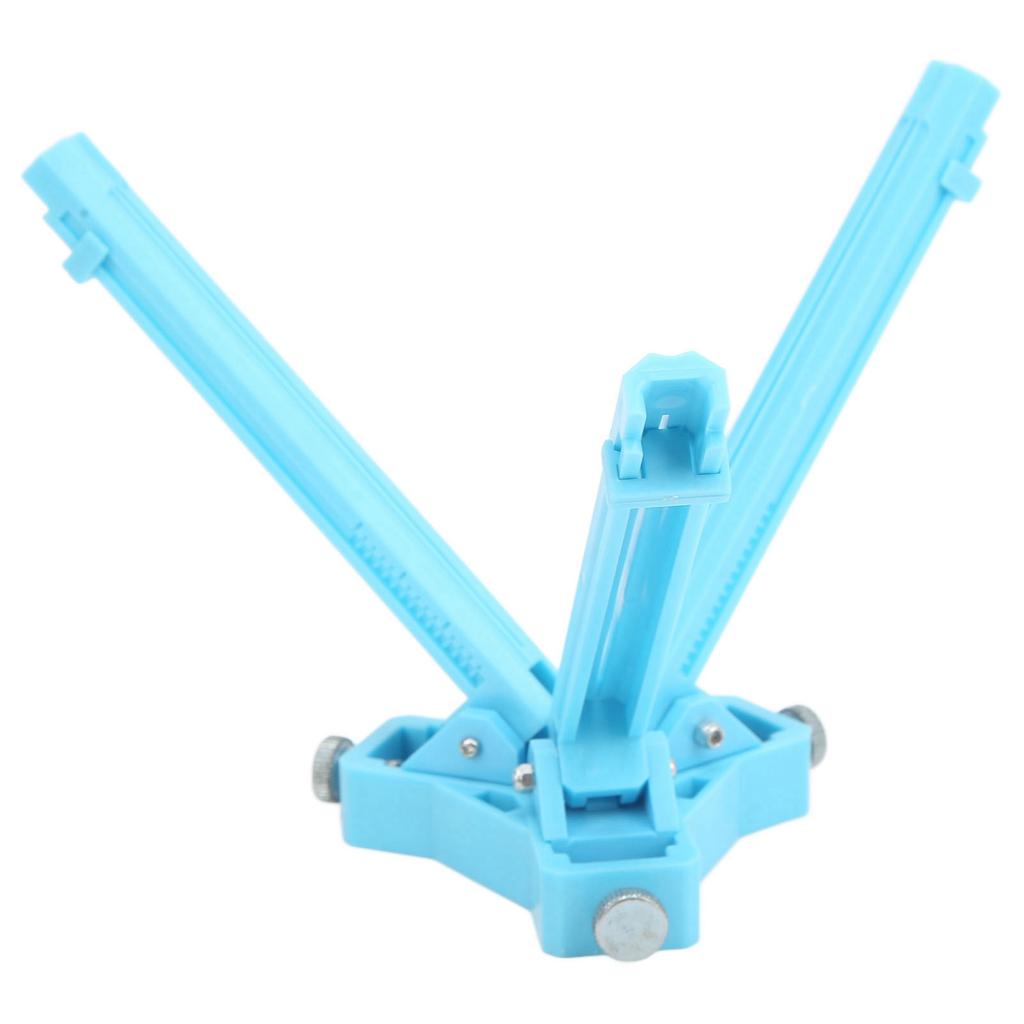 3D Arrow Fletching Jig Adjustable Clear Scale Portable Arrow Fletching Bonding Tool for 3.6‑10mm Arrow Shafts