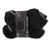 Skechers 6pk Unisex 1/2 Terry Crew, Unisex Black Socks