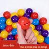 Набор из 50 открывающихся шаров для лотереи, 4 см, для розыгрышей и праздничных мероприятий