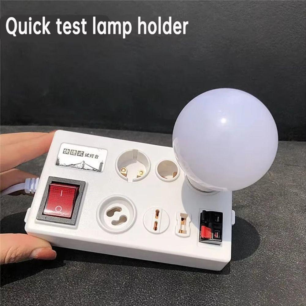 Accurate Measurement Lamp Tester Box Easy To Use Voltage Tester  Electric Power Test