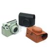 [Пленочная лаборатория] Чехол для камеры Instax Wide 400 из искусственной кожи, мягкий защитный чехол с ремешком CAA62