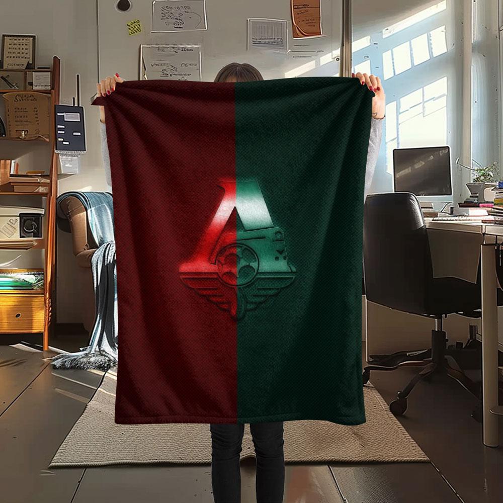 1PC Lokomotiv Moscow Power Blanket, High quality Comfortable for All Seasons, Home Decor, Warmth and Comfort