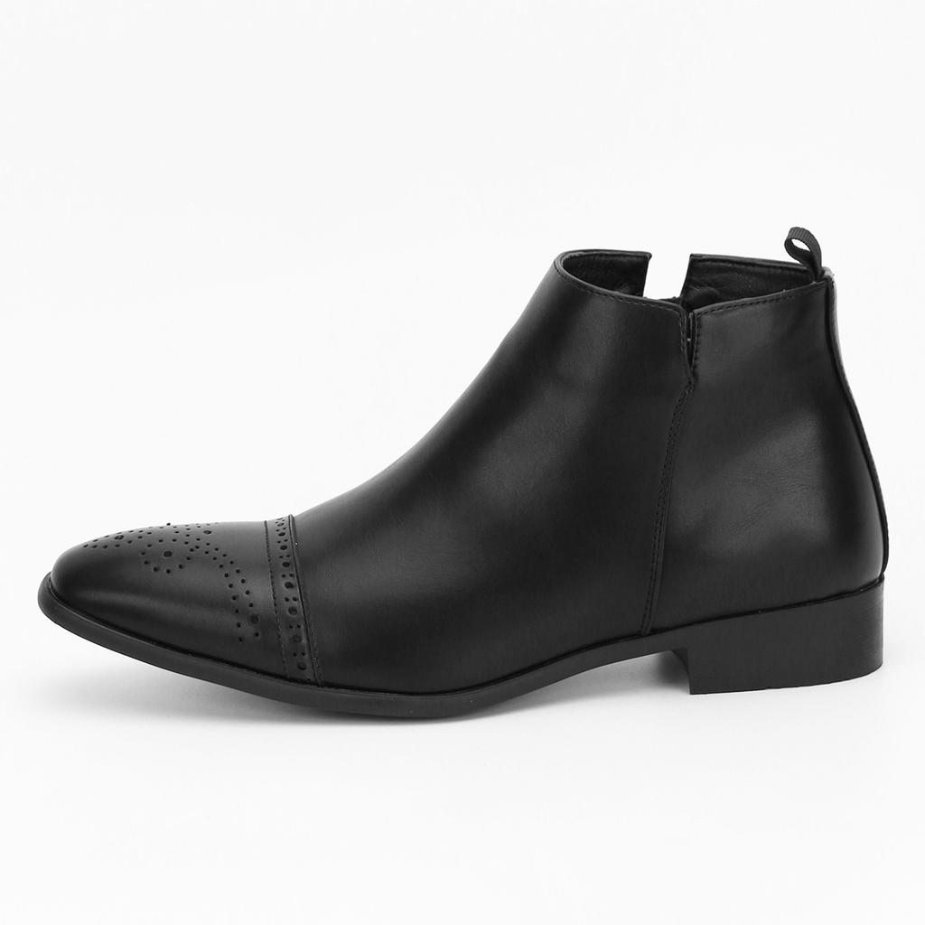 Plus Size Men's Shoes Polish Retro Chelsea Men's Boots Amazon Independent