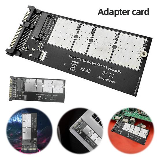 Карта-адаптер M.2 NGFF на SATA с отверткой B Key SSD