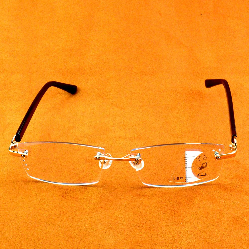 ROYAL LUXURY ТИТАНОВЫЙ СПЛАВ РУЧНОЙ РАБОТЫ МУЖЧИНЫ ЖЕНЩИНЫ УНИСЕКС ТОНИРОВАННЫЕ ЛИНЗЫ ФОРМАЦИОННОЙ ПРОГРАММЫ Прогрессивные ОЧКИ ДЛЯ ЧТЕНИЯ +1 +2,5 +2 +2,5 ДО 4