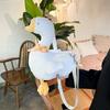 Zipper Big Goose Plush Bag Fluffy Doll Shoulder Bags Portable Cute Duck Crossbody Bag  Travel