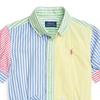 Polo Ralph Lauren Полосатое хлопковое платье-рубашка для детей, многоцветное CWPODRSG3D20992-999